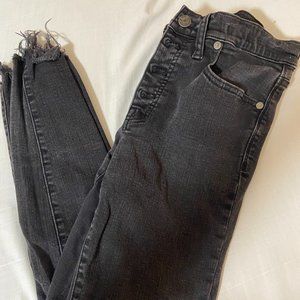 Black MadeWell Skinny Jeans Size 28